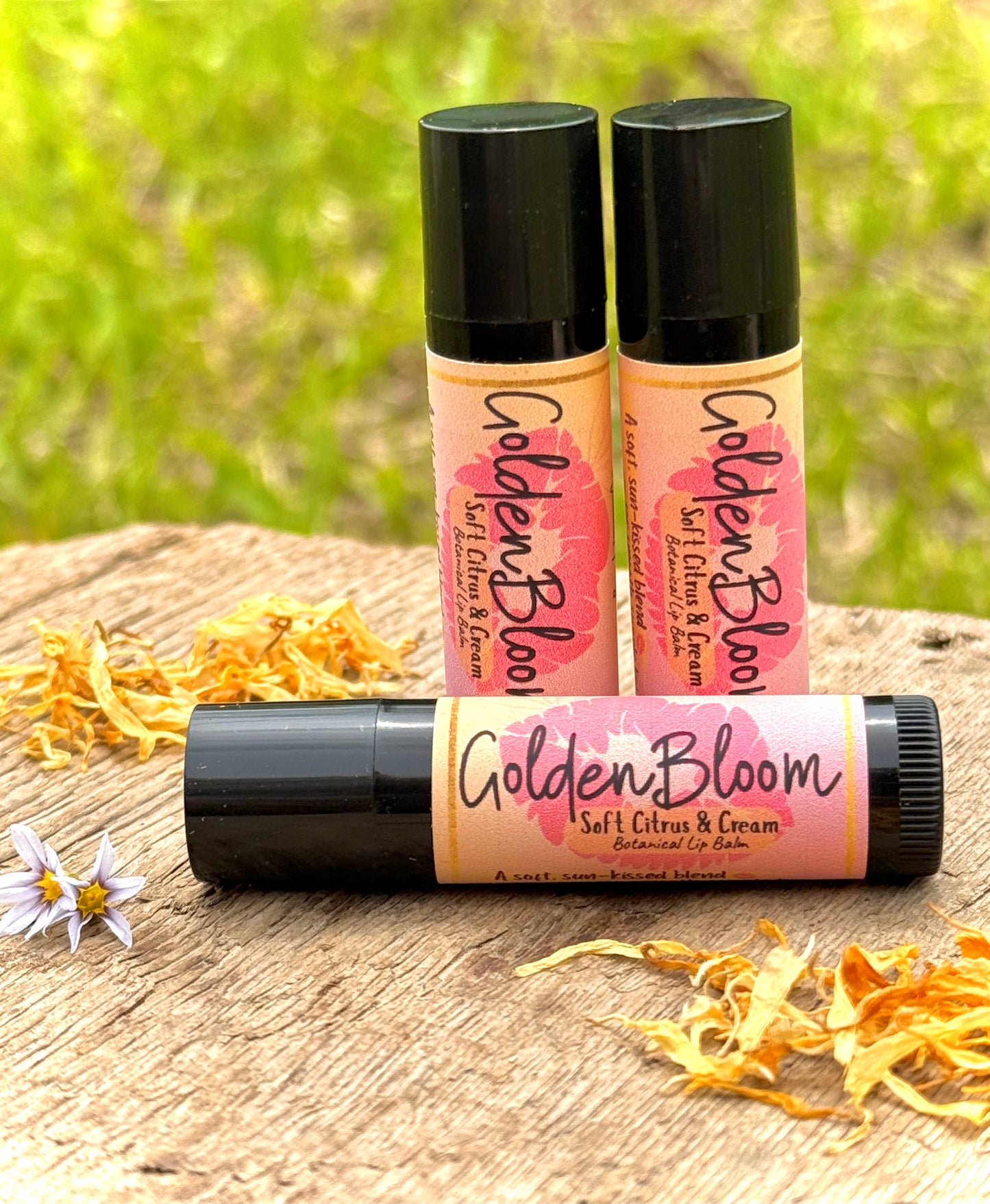 Golden Bloom Lip Balm