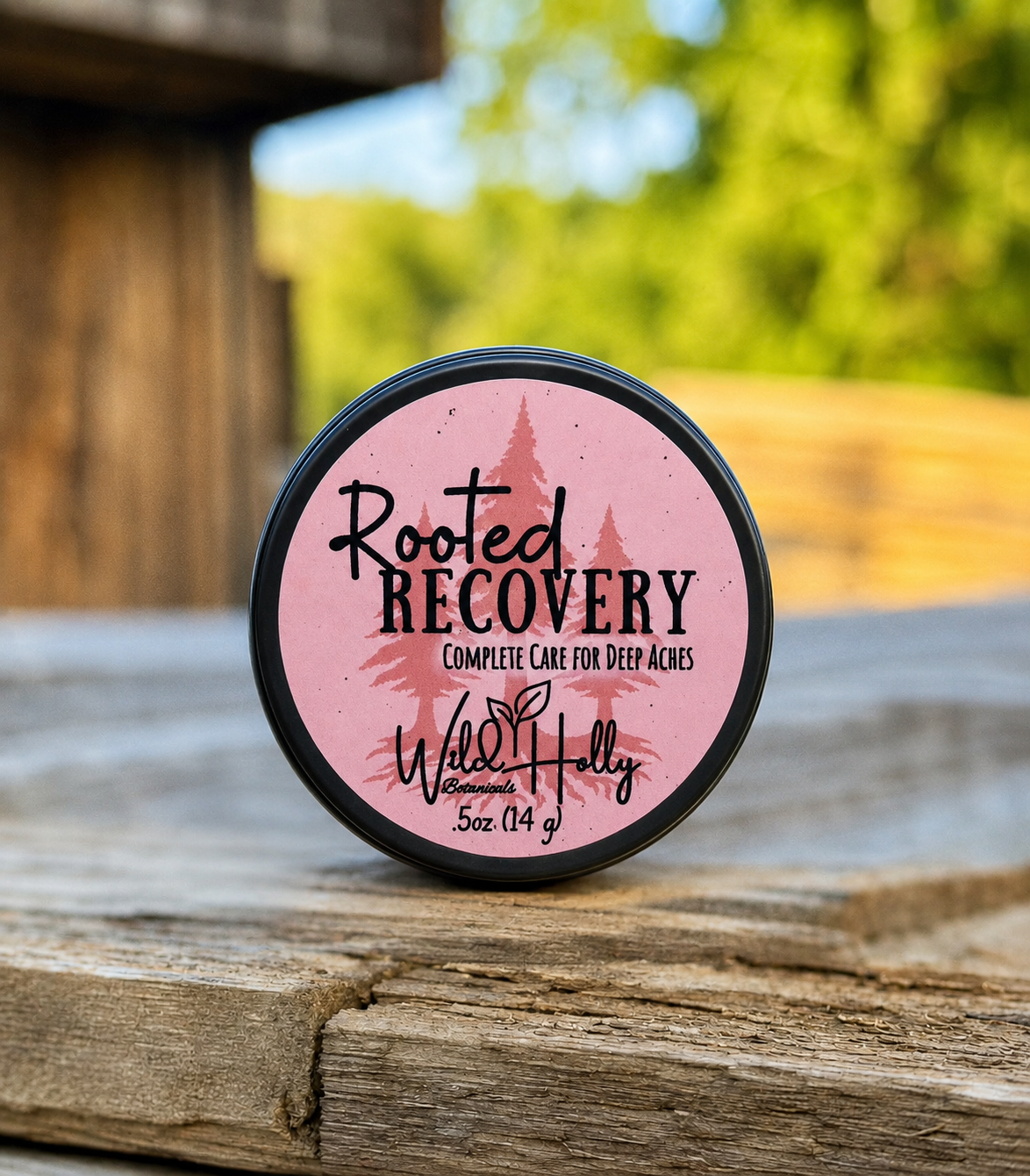 WildHolly Comfort Trio • Travel Balm Set