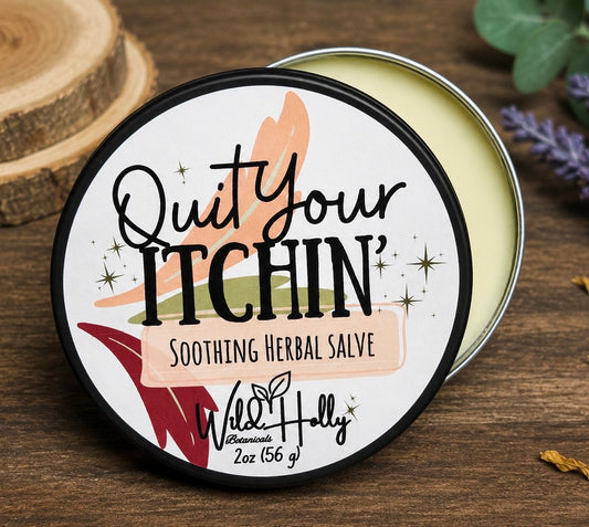 Quit Your Itchin’ • Natural Itch Comfort